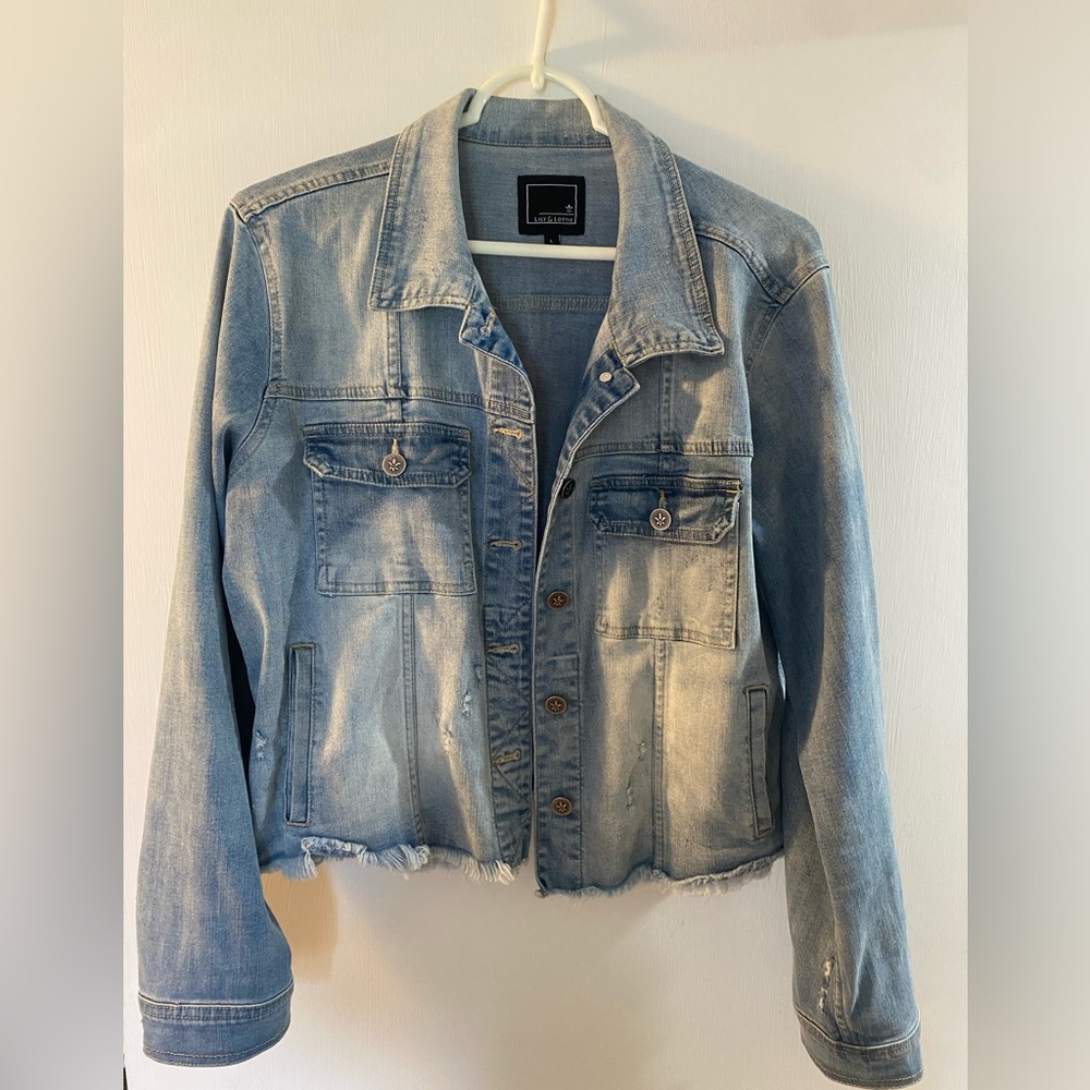 Women’s cropped Jean jacket